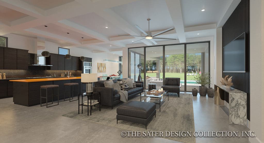 Open living area