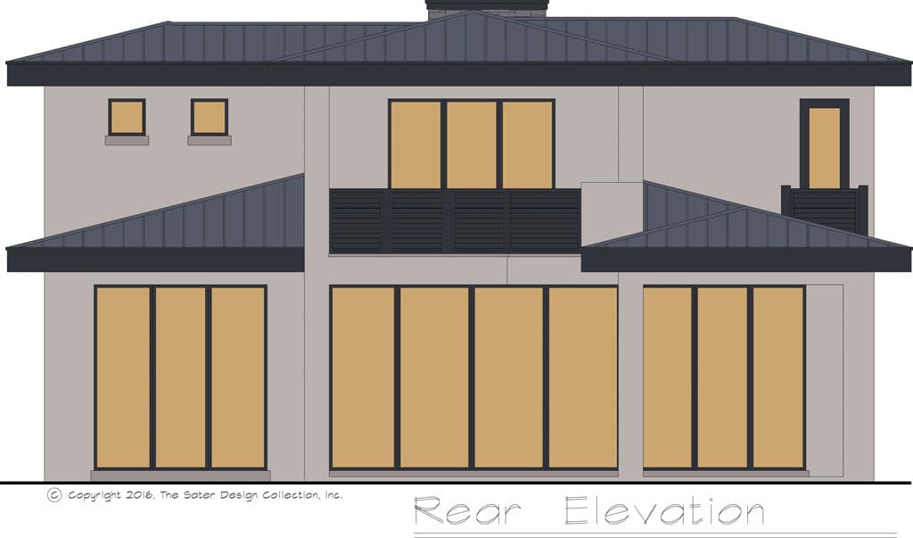 Rear elevation