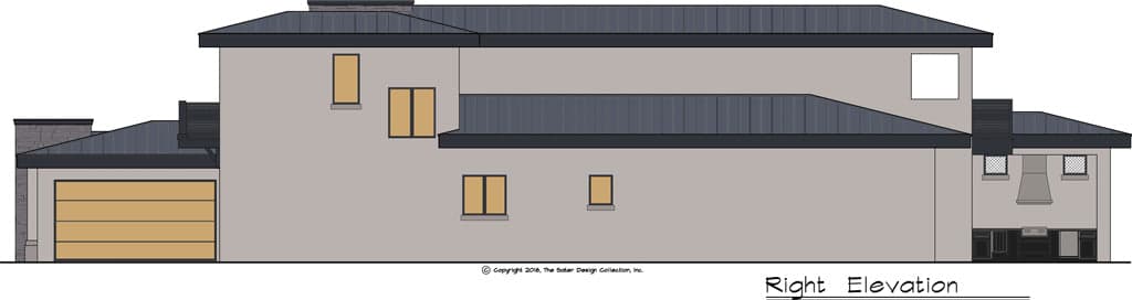 Right elevation