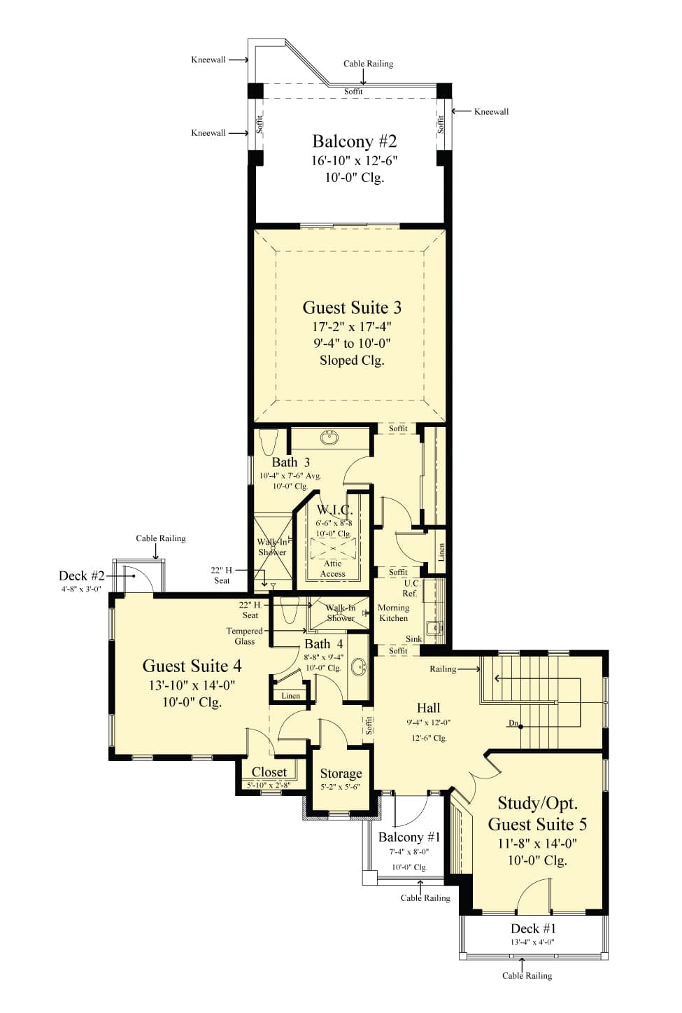 Second floor plan